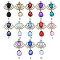 thumbnail image 4 of Qarigey 10 Uds Botones a Presión de Diamantes de Imitación Dorados para Disfraces DIY AP016817-07, 4 of 6