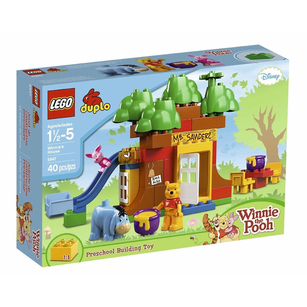 pooh lego set