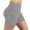 Gray, variant on hotojiny High Waist Yoga Shorts for Women Soft Stretch Butt Lifter Athletic Workout Running Shorts with Deep Pockets