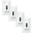 thumbnail image 1 of Sensor de movimiento para luz InfraSwitchWhite 4Pzas 1Vía Sensor Infrarojo 3-10cm Detección 100-240V AC 50-60Hz 800W 10A, 1 of 1