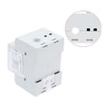 thumbnail image 3 of 100A Multi-functional Digital Din Rail Current Voltage Power Factor Meter Ammeter Voltmeter, 3 of 7