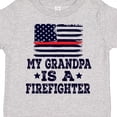 thumbnail image 4 of Inktastic Firefighter Grandpa Fireman Flag Boys or Girls Toddler T-Shirt, 4 of 5