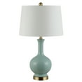 thumbnail image 2 of SAFAVIEH Bowie 26 in. Solid Ceramic Table Lamp, Sea Blue, 2 of 4