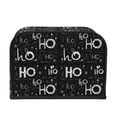 thumbnail image 3 of Salouo Ho-Ho-Ho 2 Pattern Four Slice Bread Machine Cover,Universal Kitchen Appliance Cover Toaster Cover for Bread Machine Dust Cover 12.4''×10.6''×8.3'', 3 of 6