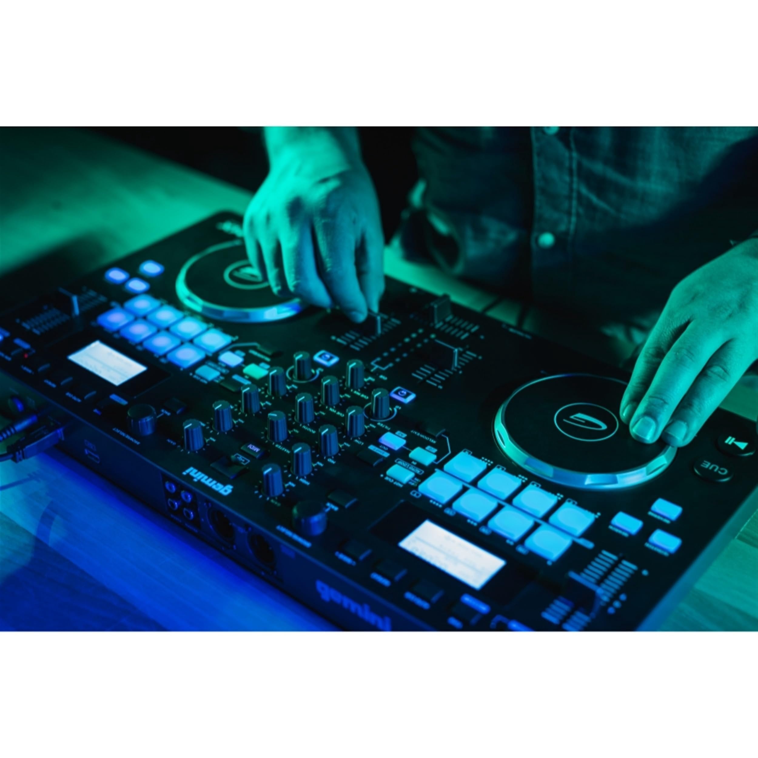Gemini Sound GMX Professional DJ Audio Equipment GMX MIDI Controller Dual Media Player