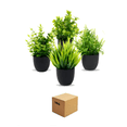 thumbnail image 1 of 4 Macetas Plantas Artificiales Macetas Decorativas Bonsai  base Lab.G Negro, 1 of 5