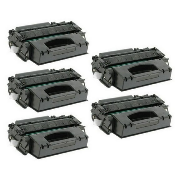 PrinterDash Compatible MICR Replacement for i-SENSYS LBP-3310/LBP-3370 Toner Cartridge (5/PK-3500 Page Yield) (CRG-515_5PK)