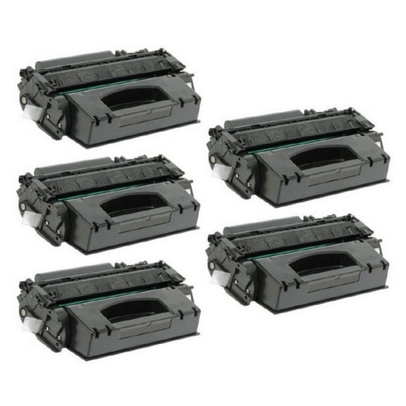 PrinterDash Compatible Replacement for i-SENSYS LBP-3310/LBP-3370 Jumbo Toner Cartridge (5/PK-4000 Page Yield) (CRG-115X_5PK)
