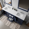 thumbnail image 4 of Lexora Home Dukes 80" Double Vanity with Mirrors in Navy Blue, 4 of 7