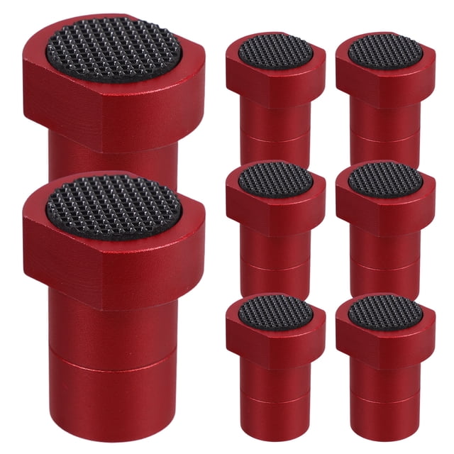 BRIGHTFUFU 8Ud Tapones Para De Trabajo En Aluminio Con Superficie Antideslizante Y Uso