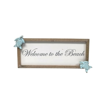 Whitewashed Turquoise Turtle Wall Plaque Wall Hanging Decor Decoration Hanging Sign Home Decor With Sayings
