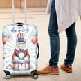 thumbnail image 4 of Happy 4th of July Patriotic Ragdoll Marching Band Uniform Balloons Fireworks Travel Luggage Cover Cat Lover Kitten Owner Gifts Idea Suitcase Dust Protective Decor - 13009, 4 of 5