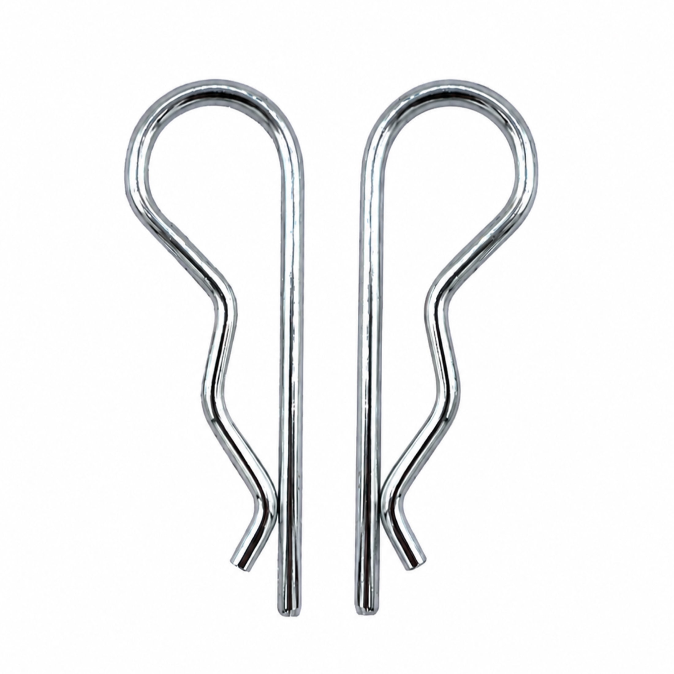 (5 pack) #9 Hitch Pin Clips, 2 Pack, Zinc, Steel, Peerless Chain Company, #4709038