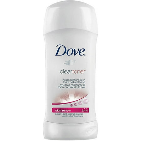 Dove Clear Tone Skin Renew Anti-Perspirant Deodorant, 2.6 oz