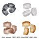 thumbnail image 4 of Qarigey 10 peines torcidos para el cabello, peine tenedor de plástico, sombreros hechos a mano para mujer Type11 NO11, 4 of 6