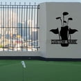 thumbnail image 2 of Craftnamesign Custom Golfing Metal Wall Art LED Light, Personalized Golfer Name Sign, 2 of 5