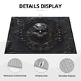 thumbnail image 3 of Fotbe Ornate Dark Skull Book Alfombrilla de Secado para Cocina con Estampado, 18x24 Pulgadas, 3 of 7