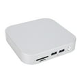 thumbnail image 1 of Dock de Aleacio de aluminio para Mini M4 M4 Pro 2024, 40Gbps PCIe 4.0 Hub Con Ranuras Duales de SSD M.2 8TB, 10GBPS USB A X3 Y LECTOR DE TARJETAS PARA, 1 of 7