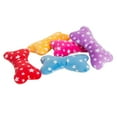 thumbnail image 3 of Product Cat Play Puppy Plush for Small Pet Dog Toys Bone Shape Squeaky Sound RANDOM, 3 of 8