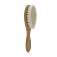 thumbnail image 1 of Cepillo de pelo de madera para bebés para recién nacidos Peine para el cabello de lana suave Masaje del cuero cabelludo Ideal para el cuidado de la cuna del bebé Cepillo para el cabello, 1 of 8