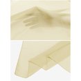 thumbnail image 5 of INSPIRE CHIC Women's Solid Chiffon Scarf Lightweight Soft Sheer Long Head Wrap Shawl Scarves Beige 68.9x29.5 inches, 5 of 7