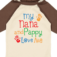thumbnail image 4 of Inktastic Nana and Pappy Love Me Boys or Girls Long Sleeve Baby Bodysuit, 4 of 5