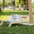 thumbnail image 4 of Silla de playa Bling Bling para gatos cama elevada con rascador de Sisal, 4 of 10