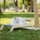 thumbnail image 4 of Silla de playa Bling Bling para gatos cama elevada con rascador de Sisal, 4 of 10