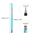 thumbnail image 2 of Stylus Pens for Touch Screens Capacitive Stylus Tablet Pen Sensitivity Precision Metal Anti Slip, Blue, 2 of 6