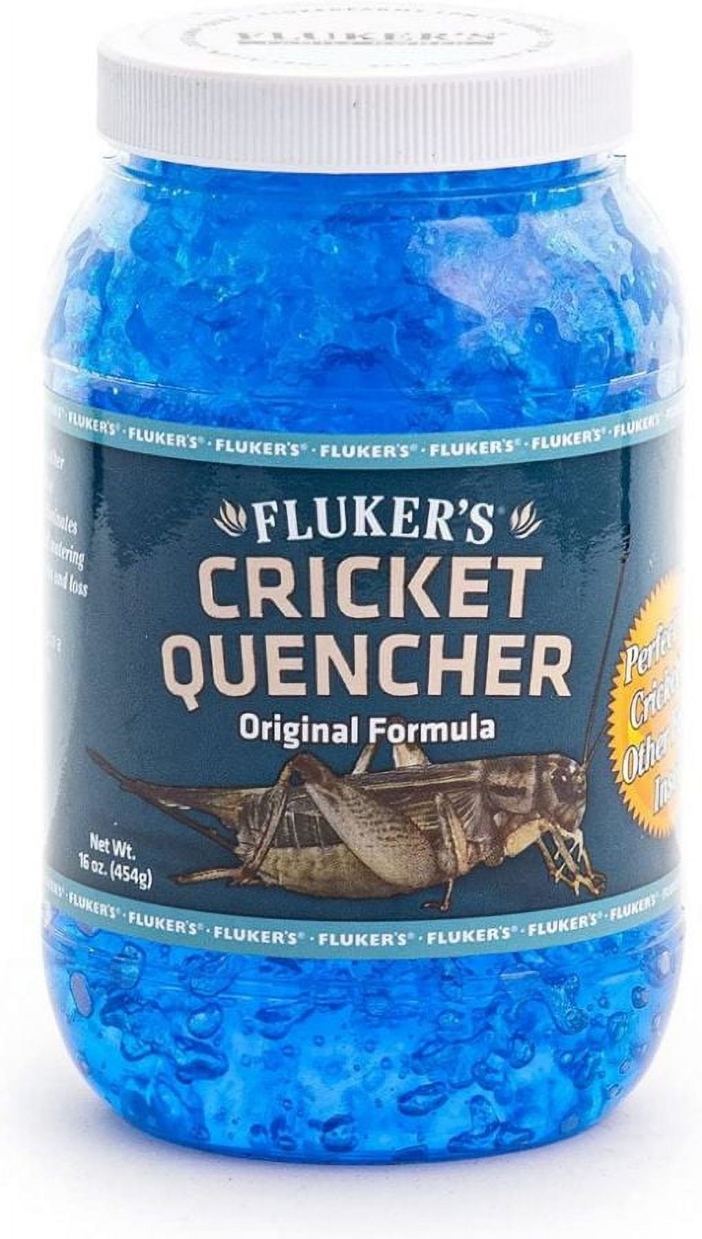 Cricket Water Fluker's Cricket Quencher Calcium MMF7 Fortified, Provides Clean Water And Calcium To Crickets And Feeder Insects 7 5 Lbs Degu Food