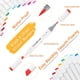 thumbnail image 4 of Juego de rotuladores de alcohol AnyMark de doble punta, 61 colores con funda, 4 of 6