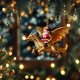 thumbnail image 4 of Christmas Ornament Tree Hole Christmas Ornaments 2D Flat Acrylic Pendants ChristmasDecor For Tree Car DecorationsSanta Claus Ornament, 4 of 7