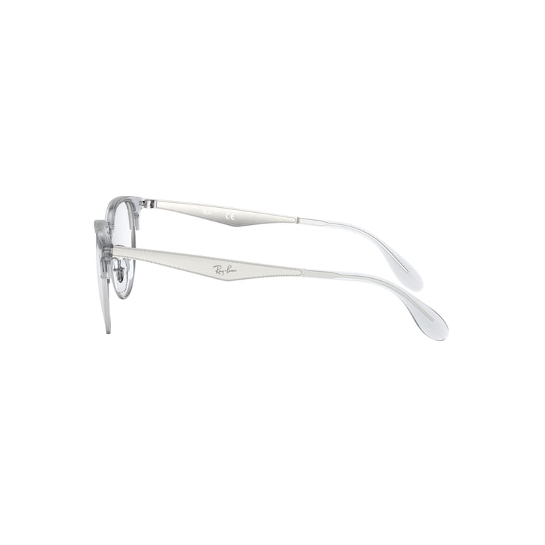 Ray-Ban Prescription Eye Glasses with Case, Size 51, Silver 