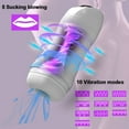 thumbnail image 4 of TLUDA Automatic Male Masturbator Mens Sex Toys 10 Suction Stroker Machine Male Mastubation Adullt Toys/Sex,White Large, 4 of 8