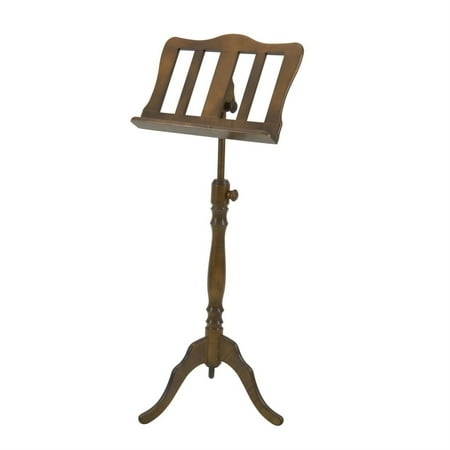 WOOD MUSIC STAND-WALNUT