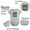 Gray, variant on iDzn Pack of 2, Take After My Daddy & Pack My Diapers I'm Going Hunting With Daddy Funny Rompers For Babies, Newborn Baby Unisex Bodysuits, Infant Jumpsuits, Toddler 0-24 Months Kids One-Piece Oufits
