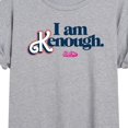 thumbnail image 3 of Barbie The Movie - I Am Kenough - Juniors Ideal Flowy Muscle T-Shirt, 3 of 5