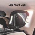 thumbnail image 2 of Diono Easy View XXL Baby Car Mirror with Extra Wide View, Safety Car Seat Mirror for Rear Facing Infant with 360 Rotation, LED Night Light,, 2 of 9