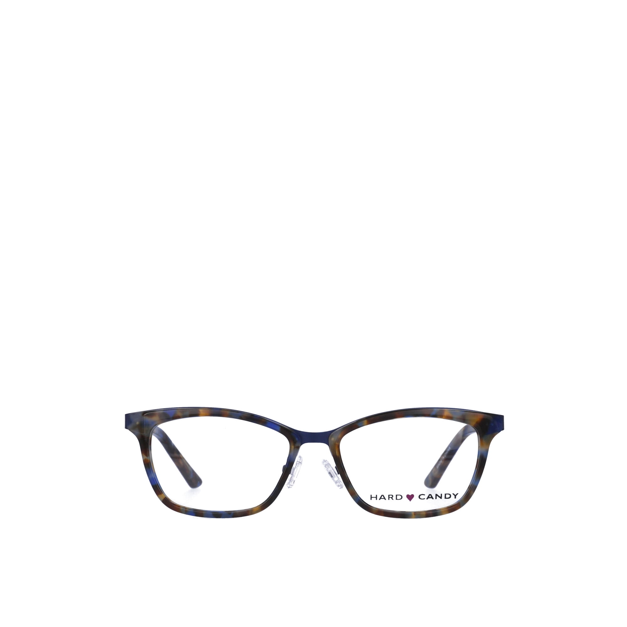 Hard Candy Optical Women's HC48 Blue Tort Eyeglass Frames