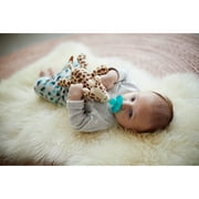 Philips Avent Soothie Snuggle Pacifier Holder with Detachable Pacifier, 0M+, Giraffe, SCF347/01