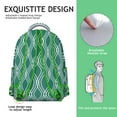 thumbnail image 3 of Checkered Pattern Backpack Retro Checkerboard and Plaid Design Colorful School Bag for Students, 3 of 6