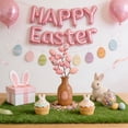 thumbnail image 6 of dajkiuy Artificial Easter Spray Vine with Pastel Easter Eggs, Decorative Spring Floral Stems for Easter Arrangement Centerpiece Easter Celebration Home Vase Decor, 6 of 6