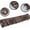 brown, variant on PetLike One Way Cat Tunnel, Collapsible Pop up Pet Play Toys with Peek Hole and Ball for Indoor Cats (Brown)