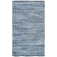 thumbnail image 7 of SAFAVIEH Montauk Darien Braided Chevron Runner Rug, Blue, 2'3" x 7', 7 of 7