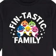 thumbnail image 3 of Baby Shark - Fintastic Family - Toddler And Youth Long Sleeve Graphic T-Shirt, 3 of 6