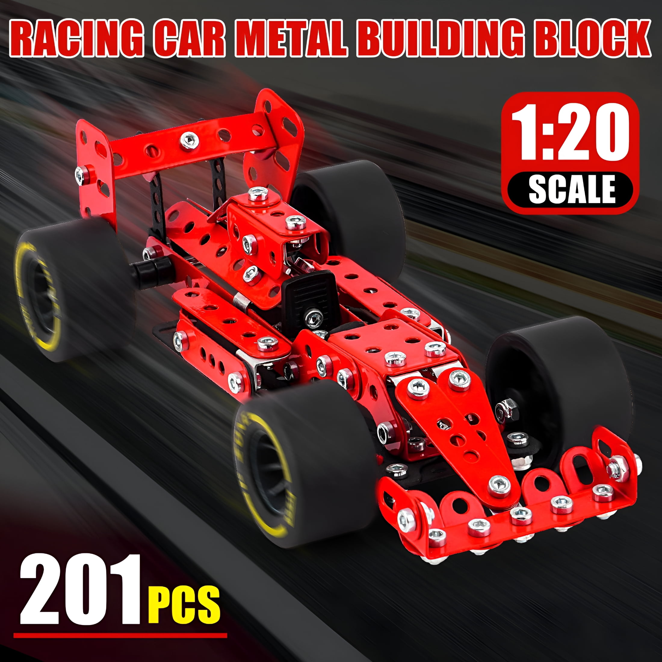 BESTSKY Building Car Metal Model Kits STEM Building Toys for Boys 8-16 Years Old