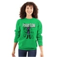 thumbnail image 3 of the Phantom Retro Comic Superhero Sweatshirt for Men or Women Brisco Brands S, 3 of 6