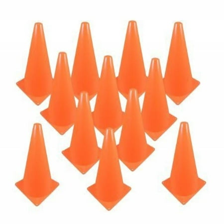 UPC 038000404207 product image for Fun Express Set of 12 Sport Training Traffic Orange Cones Soccer Cone | upcitemdb.com