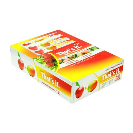 Product Of That'S It , Apple & Mango Bar , Count 12 (1.2 oz ) - Healthy Snacks / Grab Varieties &