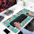 thumbnail image 2 of Long Mouse Pads for Desk,Husky and Coffee Desk Mats on Top Of Desks, Desk Mouse Pad Extra Large with 3mm Non-Slip Base and Stitched Edge for Gaming,Office,Work,Home 31.5"x15.7", 2 of 6